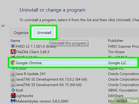 Imagen titulada Reinstall Google Chrome Step 4