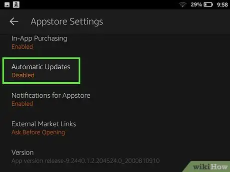 Imagen titulada Update Apps on the Kindle Fire Step 12