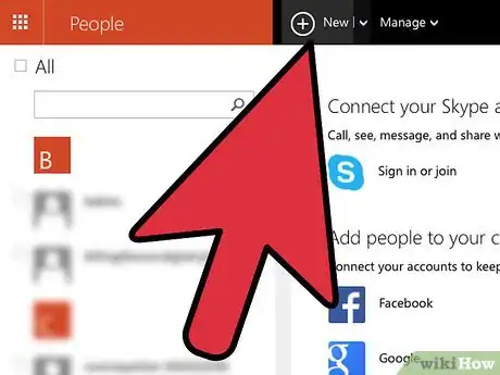Imagen titulada Add Someone to Your Hotmail Contact List Step 10