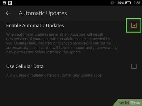 Imagen titulada Update Apps on the Kindle Fire Step 13