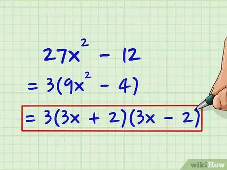 Imagen titulada Factor Second Degree Polynomials (Quadratic Equations) Step 24