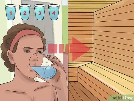 Imagen titulada Use a Sauna Safely Step 2