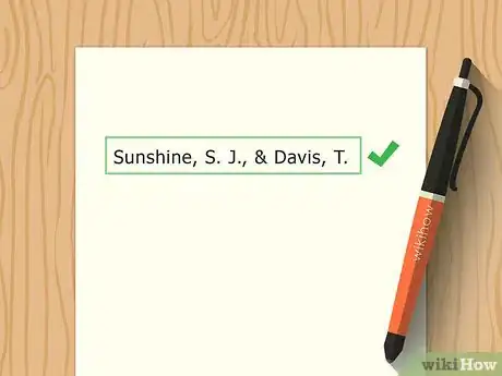 Imagen titulada Cite Multiple Authors in APA Step 1