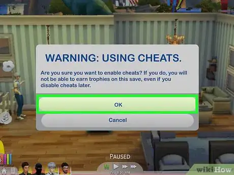 Imagen titulada Open the Cheat Window on the Sims Step 7