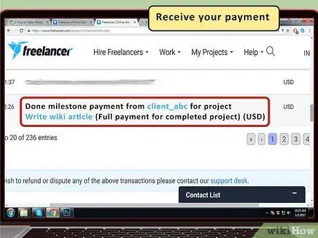 Imagen titulada Make Money Writing Blogs or Editing Wiki Pages Step 19