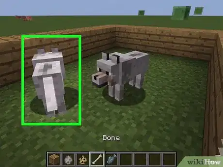 Imagen titulada Tame and Breed a Dog on Minecraft Step 4