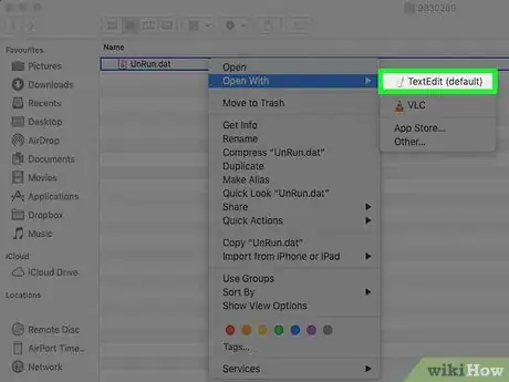 Imagen titulada Open a DAT File on Mac Step 3