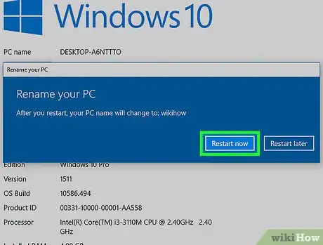 Imagen titulada Rename Your PC in Windows 10 Step 4