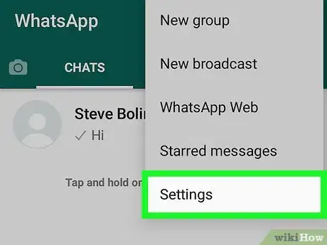 Imagen titulada Unblock Yourself on WhatsApp on Android Step 3