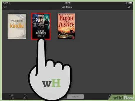 Imagen titulada Download Kindle Books on an iPad Step 18