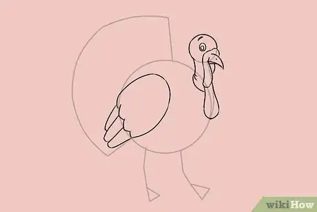 Imagen titulada Draw a Turkey Step 7