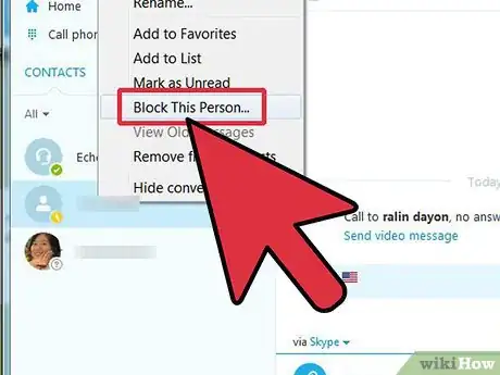 Imagen titulada Block a Skype Contact Step 2
