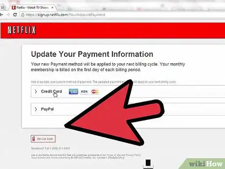 Imagen titulada Change Your Payment Information on Netflix Step 7