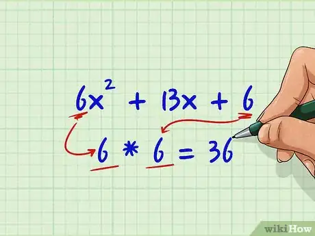 Imagen titulada Factor Second Degree Polynomials (Quadratic Equations) Step 13