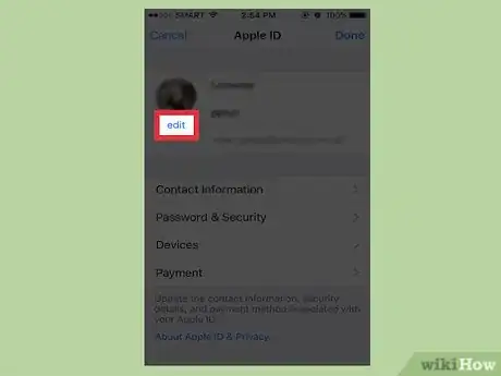 Imagen titulada Change an Apple ID Photo on an iPhone Step 5