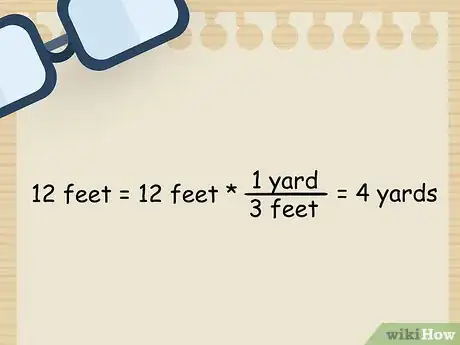 Imagen titulada Convert Feet to Yards Step 03