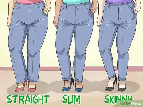 Imagen titulada Hide Belly Fat in Jeans Step 1