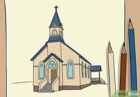 Imagen titulada Draw a Church Step 7