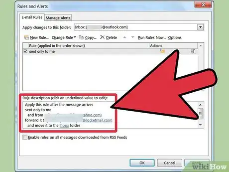 Imagen titulada Create a Rule in Outlook to Forward Mail Step 25
