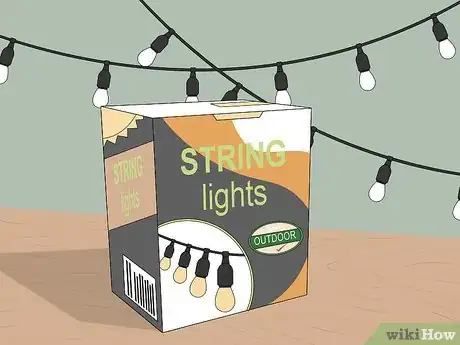 Imagen titulada Hang Pergola Lights Step 1