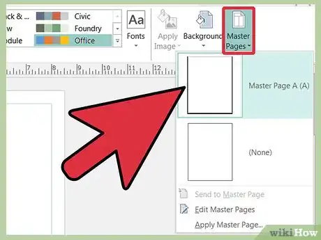 Imagen titulada Create Watermarks in Publisher Step 1