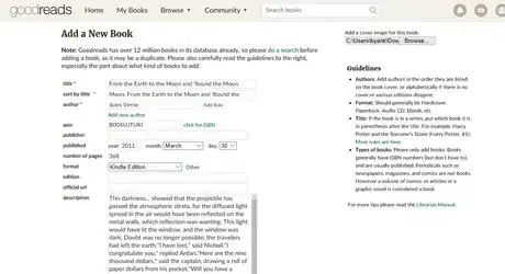 Imagen titulada Add a New Book to the Goodreads Database Method 2 Step 5.png