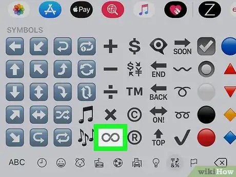 Imagen titulada Make the Infinity Symbol on an iPhone Step 5