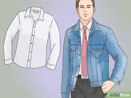 Imagen titulada Wear a Denim Jacket (Men) Step 6