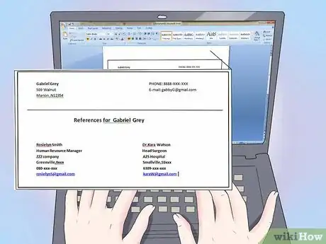 Imagen titulada Include References on a Resume Step 6