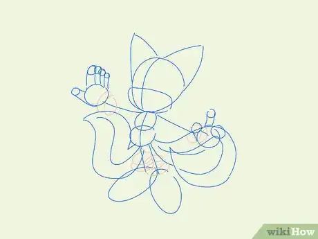 Imagen titulada Draw Sonic Characters Step 31