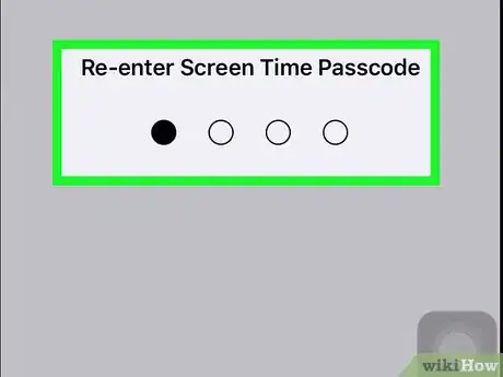 Imagen titulada Change Restriction Password Settings on an iPhone Step 7