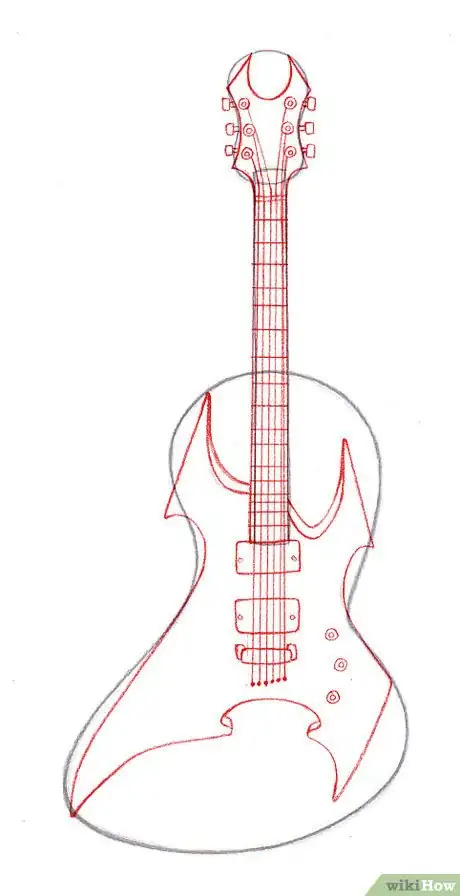 Imagen titulada Draw Guitars Step 11