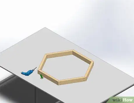 Imagen titulada Build a Hexagon Picnic Table Step 4