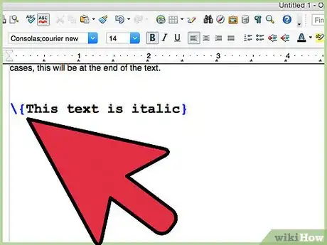 Imagen titulada Italicize Step 8