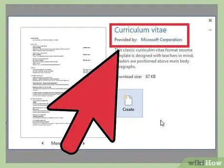 Imagen titulada Create a Resume in Microsoft Word Step 10