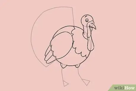 Imagen titulada Draw a Turkey Step 8