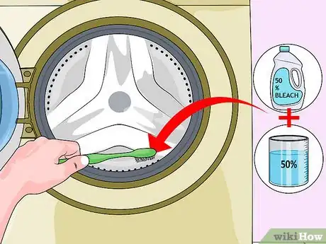 Imagen titulada Get Rid of Mold Smell in Front Loader Washing Machine Step 1