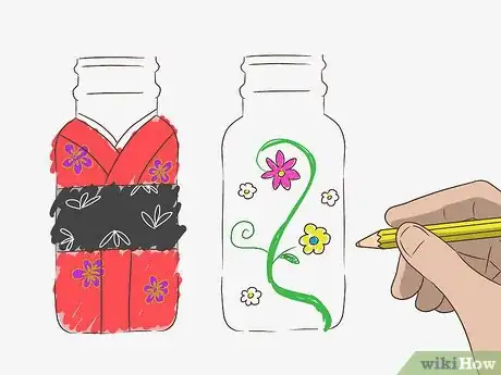 Imagen titulada Decorate Glass Bottles with Paint Step 10