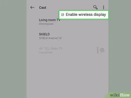 Imagen titulada Mirror to a TV on Android Step 10