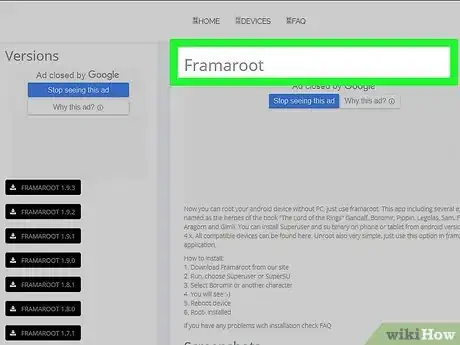 Imagen titulada Root a ZTE Android Phone with Framaroot Step 1