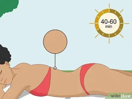 Imagen titulada How Much Sunlight Do You Need to Tan Step 2