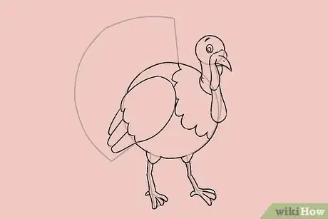 Imagen titulada Draw a Turkey Step 9