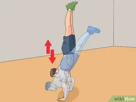 Imagen titulada Work up to a Handstand Push Up Step 13
