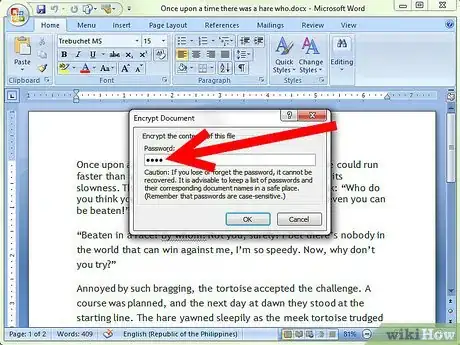 Imagen titulada Remove Passwords from Microsoft Word 2007 Step 5Bullet2