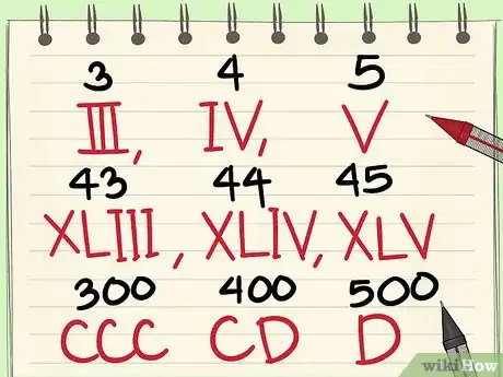 Imagen titulada Use Roman Numerals Step 3