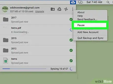 Imagen titulada Pause a Google Drive Upload on PC or Mac Step 6