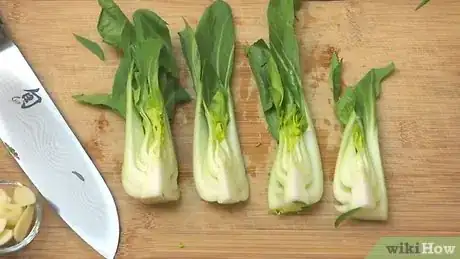 Imagen titulada Cook Bok Choy Step 1