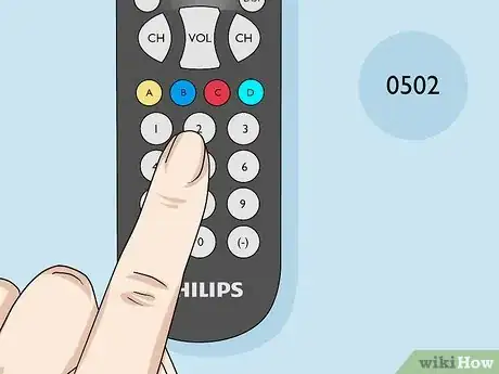 Imagen titulada Program a Philips Universal Remote Step 7