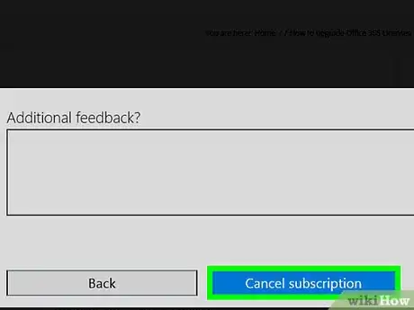 Imagen titulada Cancel Office 365 Step 7