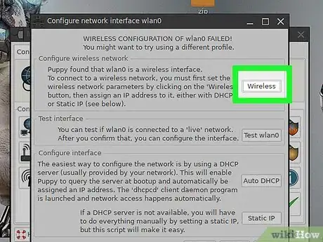 Imagen titulada Set up a Wireless Network in Puppy Linux Step 11